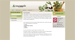 Desktop Screenshot of ansarindustries.com